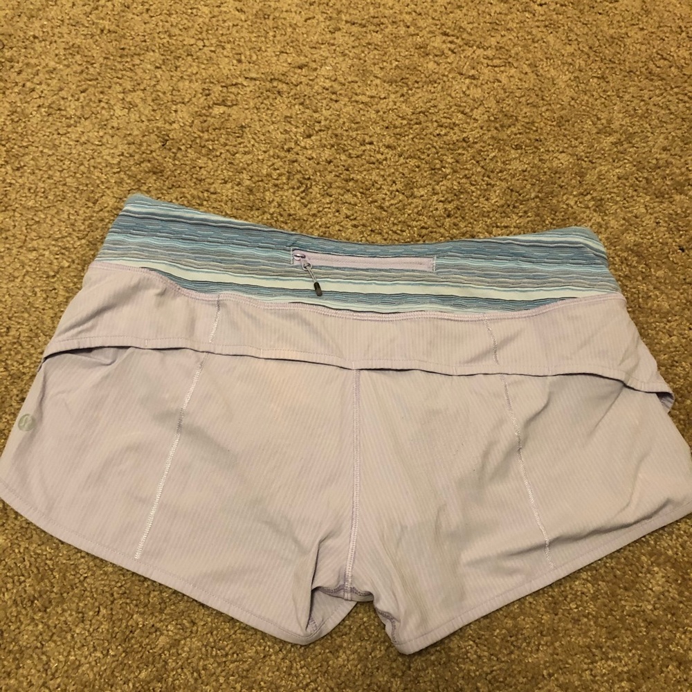 Light Purple Lululemon Shorts